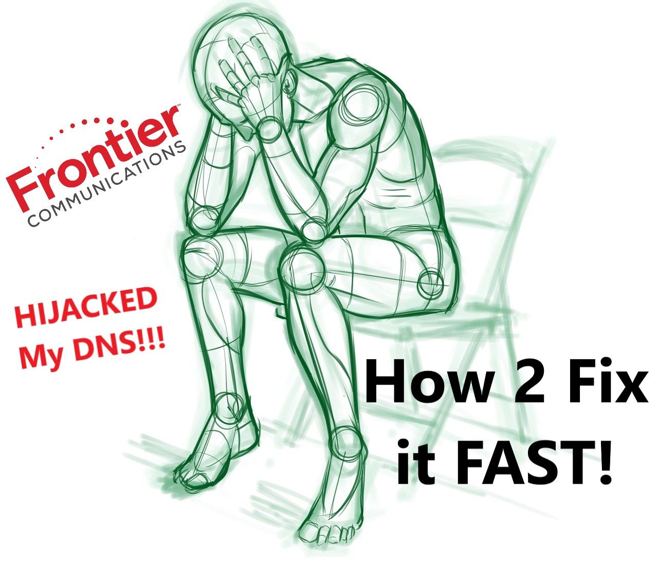 How do I prevent Frontier from hijacking my DNS requests?